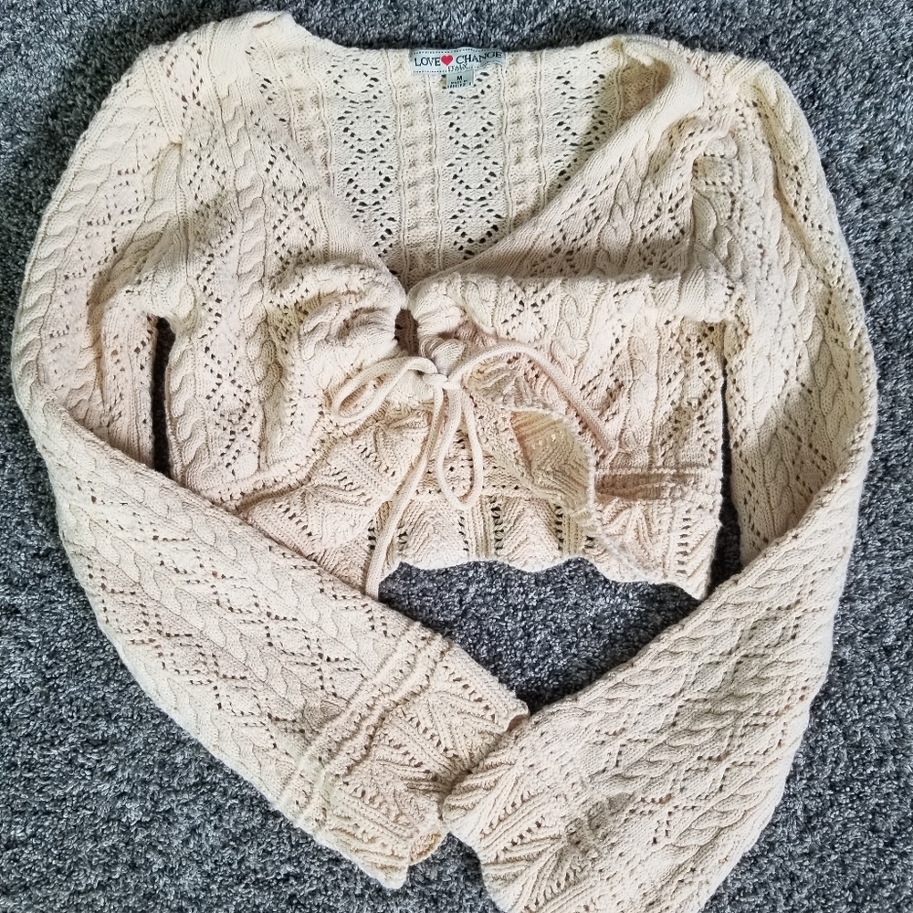Love change Italy sweater size M